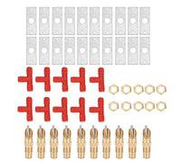 Biitfuu Tetina para bebedero automático para conejo, 10 unidades, diseño de estructura razonable, antigoteo, fácil de usar con tubo de 8 mm