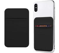 BIIULHCI Tarjetero autoadhesivo para teléfono móvil, tarjetero para Oukitel C33 C31 C32 C21 C19 C18 C17 C23 Pro C31 C25 Doogee X97 X96 X95 N40 Pro N30 Monedero Funda Bolsillos Delgado Espalda