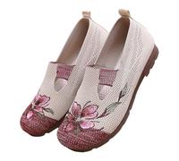 biJerou Zapatillas de fitness para mujer 41, zapatillas blancas 38 zapatos deportivos para mujer negro con rosa zapatos niñas verano bailarinas zapatillas deportivas niñas gimnasio zapatos ligeros con