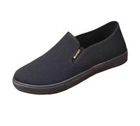 biJerou Zapatillas de tenis para hombre Indoor 46, zapatillas negras para caminar para hombre, ligeras, antideslizantes, con cordones, piel, elegantes, informales, marrones, trekking, ligeras, de tela