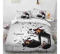 BIJOOT Musica Juego De Funda Nordica Microfibra Suave Fundas Nordicas Cama 150 Impresión 3D Fundas Nordicas 240X220 220X240 Cm con 2 Fundas De Almohada De 40X75Cm