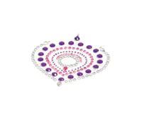 Bijoux Indiscrets Flamboyant Lila Y Rosa - Joyería Íntima Brillante Para Potenciar Tu Sensualidad