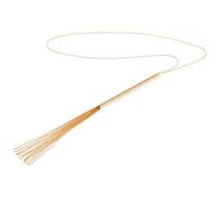 Accesorio bdsm magnífico collar látigo con cadena de metal