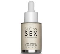 BIJOUX Slow Sex Aceite Seco Iluminador 30 ML - Hidratación Multifuncional Para Sensaciones Únicas