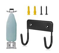 BiJun Soporte de pared para tabla de planchar, organizador de soporte para tabla de planchar, estantería de pared
