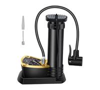 Bike Air Pump - 7inch Bicycle Air Pump | ABS Compact Bike Inflator - Electric Bikes Pumps with Nozzles for Scooters, Motorcycles, Cars and Toys ensuring Quick and Reliable Inflation Anywhere