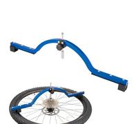 Bike Alignment Tool, Wheel Rim Gauge, 26.77 X 1.96 X 0.74inch Hub Measurement Device, Adjustable Precision Tuning, Portable Repair Accessory, Lightweight Design for Bicycle Maintenance and Truing