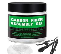 Bike Assembly Friction Gel - Carbon Fiber Grip Compound, Cycling Anti Slip Paste | Advanced Component Mounting Stability Protection Formula System, Precision Torque Control Installation Compound For R