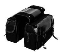 Bike Bag - Waterproof Canvas Pouch Bike Tool Storage Bag For Motorbike and Scooter Touring Commuting Travel | Road Trip, Urban Riding, Cycling, Outdoor Use