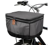 Bike Basket Covers - Elastic Dust-Resistant Tarp, Rear Rack Rainproof Bicycle Protector, Retractable for Electric and Standard Bikes | Basket Cover for Riding Park Picnic Outdoor Daily Commuting Groce