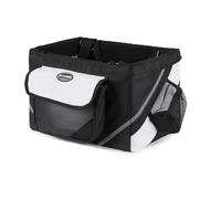 Bike Basket - Dog Bike Basket - Dog Carrier Bik, Pet Cycle Bucket Front | Oxford Cloth, Adjustable Soft Sided Pet Carrier, with Reflective Tape For Cat, Puppy and Rabbit Transport