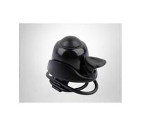 Bike Bell Bicycle Bell Adjustable Bicycle Bell Aluminum Bicycle Bell Ringer Horn with Loud Sound Mini Bicycle Bell (2Pcs Black)