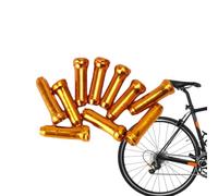 Bike Brake Line Caps, Aluminum Alloy Cable End Caps, Shifter Cable Tips