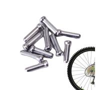 Bike Brake Line Caps, Aluminum Alloy Cable End Caps, Shifter Cable Tips