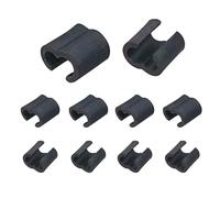 Bike Cable Clasp Shifter Holder | 10-Pack Shifter Housing Fixing Buckle For Road And Mountain Bikes, Cycling Cable Management Clip For Outdoor Riding, , Bicycle & Cycling Activities