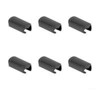Bike Cable Clip U-Shape 4mm para shift 5mm Brake Bike Cable Clip | Fits 4mm para shift cables, 5mm brake lines, U-shape design, secure locking teeth, easy install(B-6pcs)