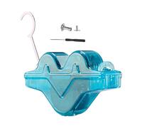 Bike Chain Scrubber, Maintenance Cleaning Tool, Efficient Gear Degreaser, Portable Clear, Unit, Clip on Design or Cyclists, Mountain Bikers, Travel Riders, Repair Shops