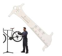 BIke Chain Wear Indicator - 3 In 1 Bicycle Chain Ruler Tool, Precision Measuring Gauge For Chains Wear Check | Tool For Mountain Road Bike Motorcycle Chainsaw Maintenance