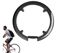 Bike Chainring Guard - Protector de cadena para bicicleta, color negro | Wear Resistant Gear Protector, Chain Wheel Shield, for Mountain Biking, Road Cycling, or Daily Commute Use