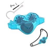 Bike Cleaning Kit with Chain Scrubber, Sturdy Tri-Bush Device for Bicycles, Fast Degreaser Tool for Road/MTB, Easy Maintenance Kit for Cyclists, Commuters & Touring