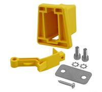 Bike Computer Mount para Brompton PA66 Fibra de vidrio (amarillo)