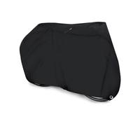 Bike Cover 190T Nylon Waterproof Rain Cover UV Rainproof Heavy Duty Dust Cover (Black)