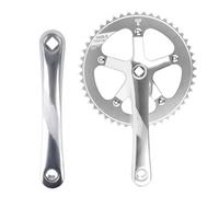 Bike Crank, Professional Aluminum Alloy Crankset, High-Performance Cycling Component, Sturdy Material, Lightweight Precision Fit Design, Smooth Power Transfer, Perfect for Road, Trail, Commuting