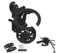 Bike Cup Holder, Foldable Bicycle Drink Mount | Motorcycle Water Bottle Holder For Men Women Bikers Cyclists Riders Motorcyclists Camping Daily Commute Long Tours City Riding Road Tripss