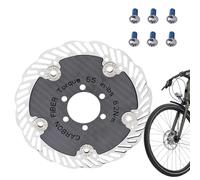 Bike Disc Brake Rotor - Carbon Fiber Bike Brake Disc Rotor, Portable Cycling Part, Brakes Rotors For Road Bikes For Men Women Hobbyists Cyclists Athletes Family Friends Travelling Outdoor