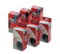Bike evolution Inner Tube 700x23-28 Presta Valve 48mm Slick, Unisex Adulto, Negro, Talla única