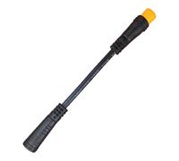 Bike Extension Cable, 3 Pin Connector Wire, Twist Throttle Accessory, Flexible Secure Fit Stable Signal Transmission Design, E Bike Use for Thumb Throttle Connection Repair Upgrade Bicycle