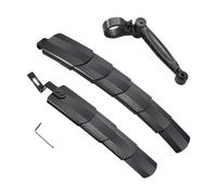 Bike Fenders - Quick Release Bicycle Mud Guards, Front Rear Splash Protection Set with Extendable Coverage Design, Adjustable Clip On Installation System, Ideal para Mountain Trail Road Commuting