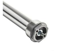 Bike Fork Oil Pump Aluminum Alloy Hand Type 26-29 Inch | Hand operation type, aluminum alloy build, fits 26-29 inch wheels, straight tube compatible, gold or silver finish