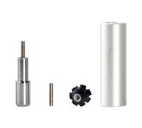 Bike Fork Tool - Herramienta de instalación de auriculares Star Ranura, herramienta de extracción de acero inoxidable, alineación precisa, dispositivo de posicionamiento de aleación para montaje en