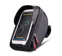 Bike Frame Bag Bicycle Front Rack Bag Large Capacity Mobile Phone Bag Holder Fixed Bag Bicycle Mobile Phone Bag for MTB, Racing Bike(Noir)