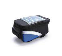Bike Frame Front Top Tube Bag Touch Screen color blue zZ