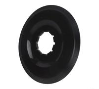 Bike Freewheel Protector 5.4in Plastic Disc Guard(black) | Prevents chain drop, reduces flywheel debris, tough plastic build, 138mm diameter, easy maintenance