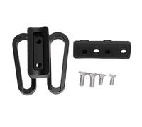Bike Front Carrier Block Precision CNC Aluminum Alloy Bicycle Bracket Bag Mount Adapter Quick Release Lock for Folding Cycling Parts with Adapter Plate Fit for DAHON Brandton Bikes