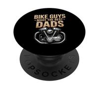 Bike Guys Make The Best Dads Día del Padre Mecánico Motorista Papá PopSockets PopGrip Adhesivo