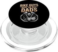 Bike Guys Make The Best Dads Día del Padre Mecánico Motorista Papá PopSockets PopGrip para MagSafe