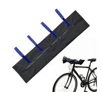 Bike Handlebar Covers, Oxford Cloth Protector, Transport Protection with Sturdy Build, Mountain Road Cycling Garage Shop, Easy Outdoor Parking Rear Rack Use, Top Quality Bicycle Accessory, 300d Black