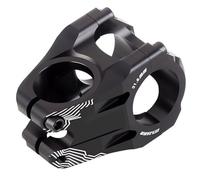 Bike Handlebar Stem 35mm - Short Stem Riser for Mountain Road Bikes | Hollow Lightweight Aluminum Handlebar Śtem, Shock Absorbing Cycling Štem for Downhill, Track Bike andlebar Replacement