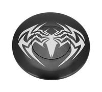 Bike Headset Cap, Protección Duradera y diseño Moderno Araña Patrón,Ligero y Resistente Cubierta de Tapa Redonda para Accesorios de Ciclismo al Aire y Deportistas Outdoor