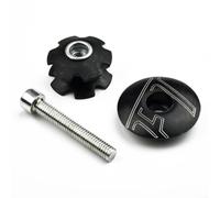 Bike Headset Star Nut&Top Cap Set for 1-1/8" 28.6mm Bicycle Front Fork Tube Part