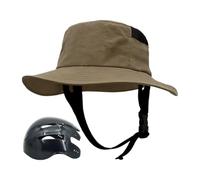 Bike Helmet Hat, Detachable Hard Shell, Wide Brim UV Protection Lightweight