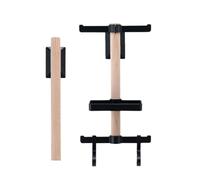 Bike Helmet Wall Mount Storage Rack | Vertical Cycling Gear Organizer Shelf | Wall Hanger System, Multi Accessory Display Bracket Holder For Speedometer Glasses Tools Utility Room Shed Apart