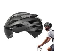 Bike Helmets, Lightweight Protective Gear, Breathable Shell with Removable Sun Visor, Adjustable Fit System, Sturdy Material, Shock-Absorbing Liner, Perfect for Bicycles, Scooting, Skating