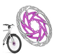Bike Hydraulic Brake Discs, Replacement Brake Pads, High-Performance Rotor Set, Heat Dissipation Design, Strong Braking Power, Perfect for Mountain, Road, Dirt, Scooter, Tricycle, 18.5x18.5x3cm