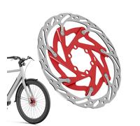 Bike Hydraulic Brake Discs, Replacement Brake Set, 7.28x7.28x1.18 Inches Rust Resistant Heat Dissipating Disc Design, High Performance Stopping Power for Smooth Cycling, Mountain Scooter Road Use