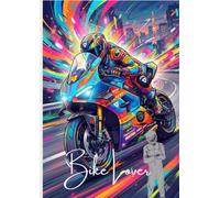 Bike Lover Notebook: Student Notebook for class Notes, Homework, and study